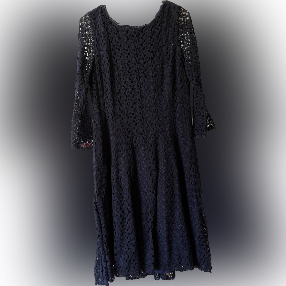 Rabbit Rabbit Rabbit Navy Lace Dress - Size 18